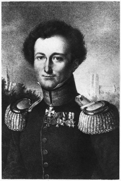 Karl von Clausewitz (1780-1831) by German School